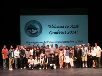 CSUEB’s American Language Program (ALP) hosts annual GradFest, honoring former ALP students graduating from CSUEB in 2014.